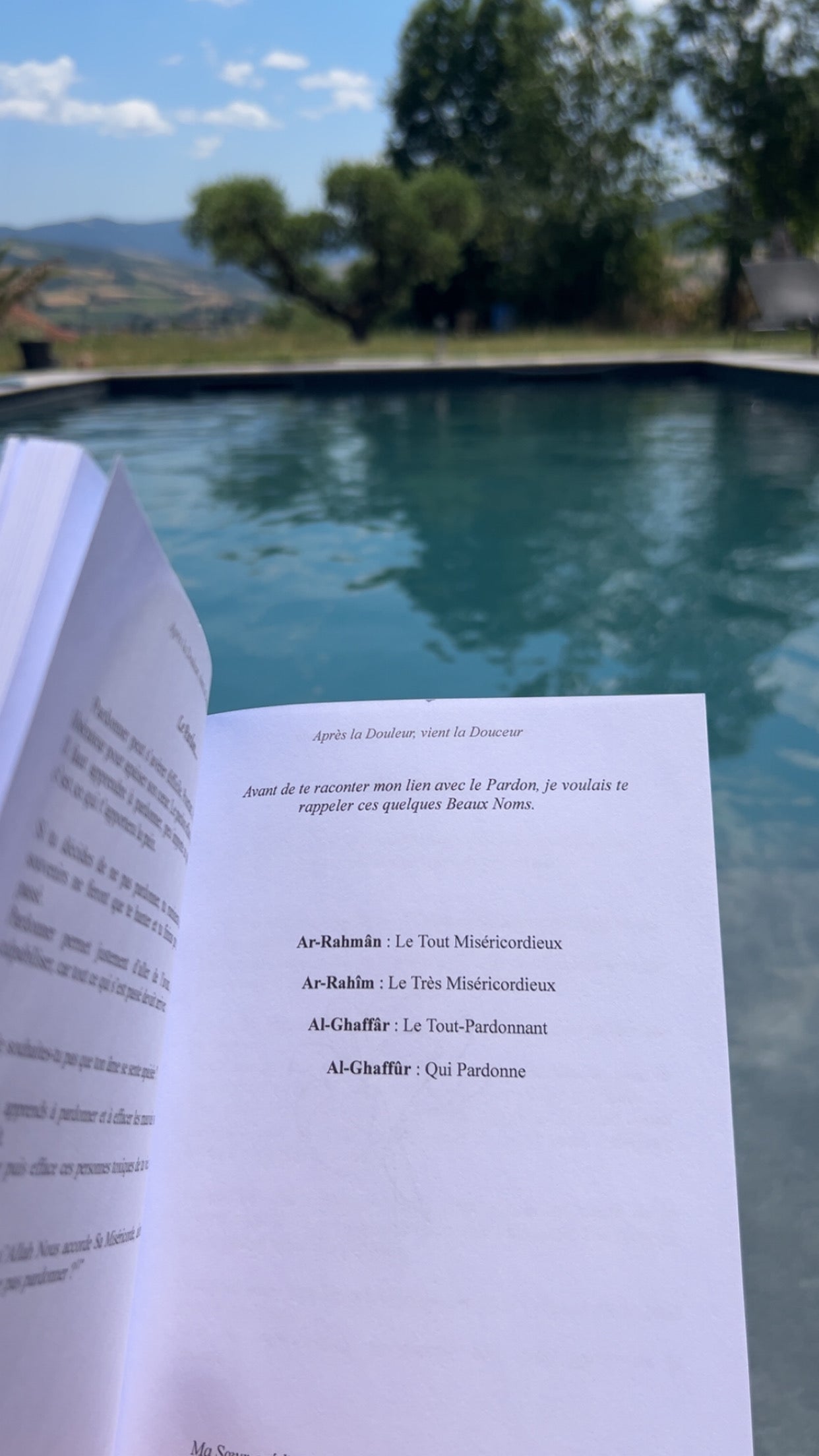 Après la Douleur, vient la Douceur