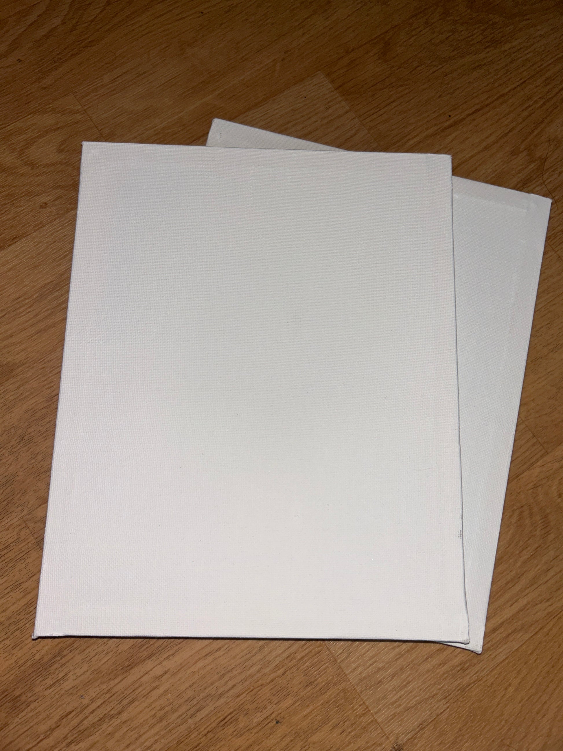 Toile peinture vierge