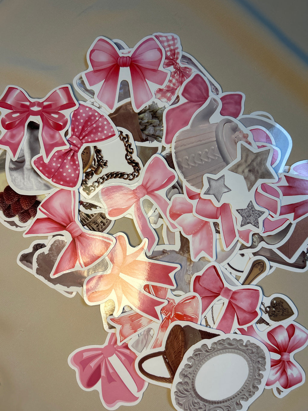 Autocollants 🎀🪞 x20